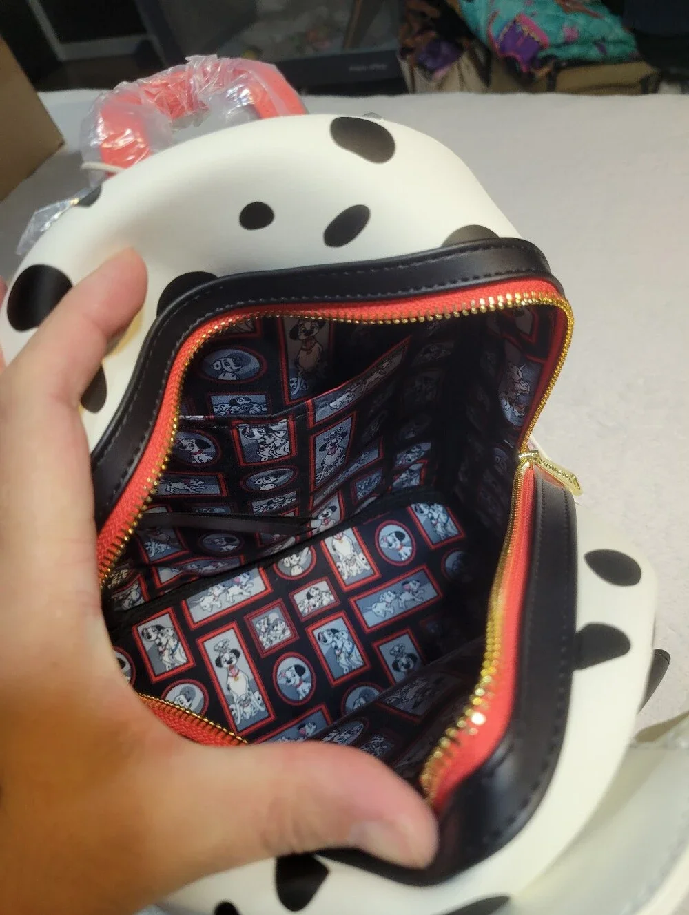 101 Dalmations Loungefly Exclusive Pongo Mini Backpack And Card Holder Set NWT
